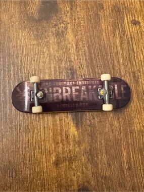 Zoo York Tech Deck Forrest Kirby Fingerboard Unbreakable Skateboard Mini